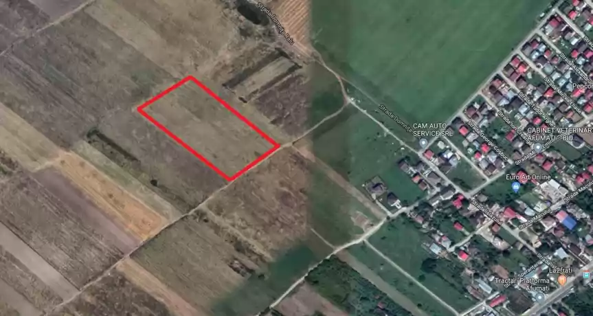 Teren intravilan Afumati zona buna