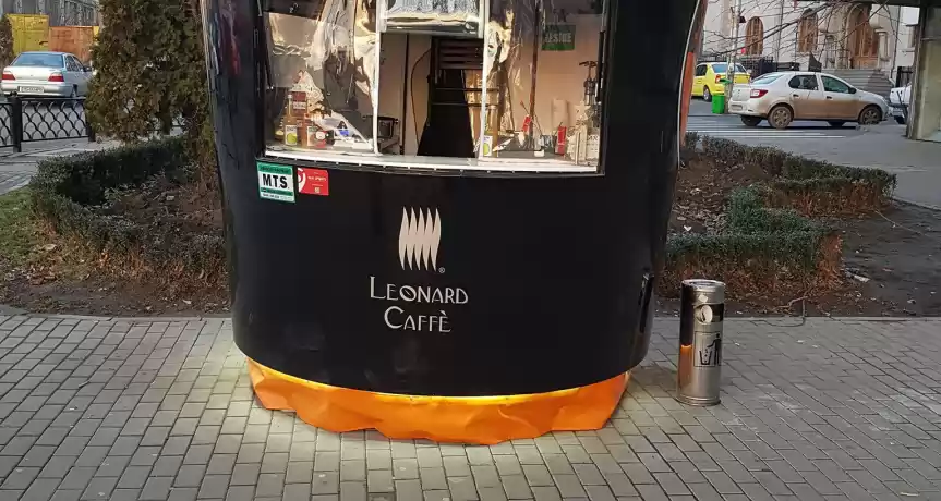 Vand Cafenea (modul chiosc) - zona centrala (Casa de Cultura a studentilor) Iasi