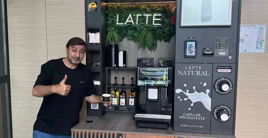 Franciza Cafenele self-service - Afacere la cheie