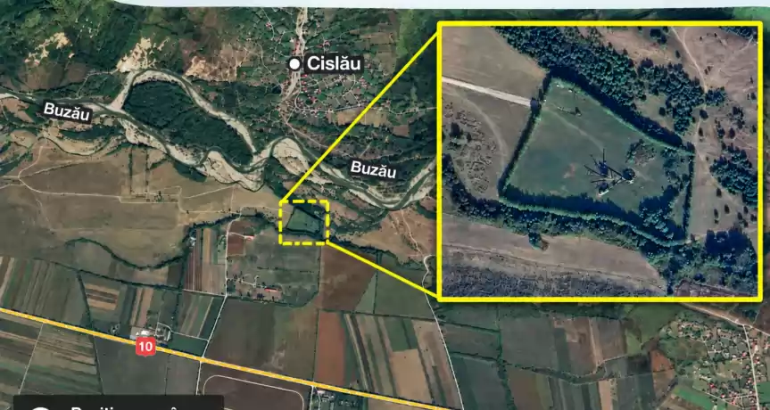 Balastieră Cislău BZ: teren 20.000 m² + istalatie - 300.000 EUR Balastieră Cislău BZ: teren 20.000 m² + istalatie