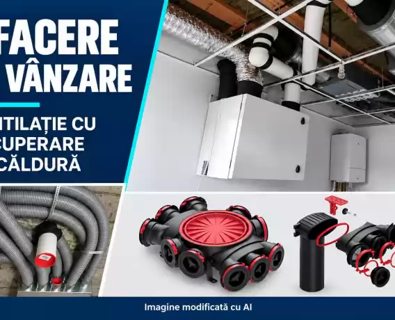 Afacere sisteme ventilație cu recuperare căldură
