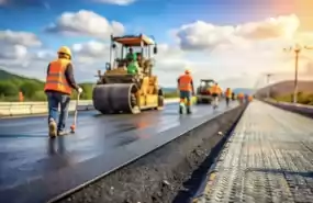 Vand firma construcții drumuri 