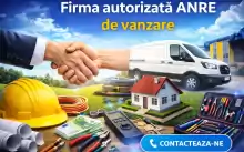 Vand firma autorizata ANRE 2B – operationala Vand firma autorizata ANRE 2B – operationala