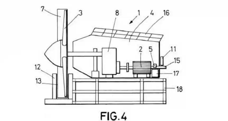 Vanzare patent aerogenerator eólic industrial 