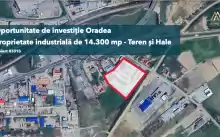 Teren si hale - Oradea - 14.300 mp Teren si hale - Oradea - 14.300 mp