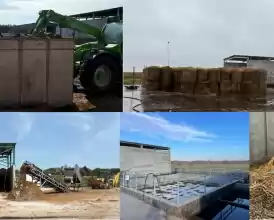 Fermă integrată de ciuperci și fabrică de compost