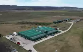 Fermă integrată de ciuperci și fabrică de compost