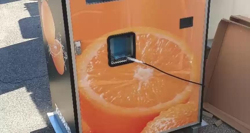 Aparate vending- fresh portocale