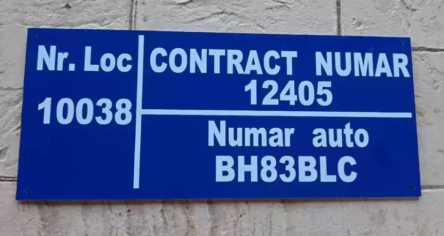 E-commerce placute parcare si alte produse Oradea