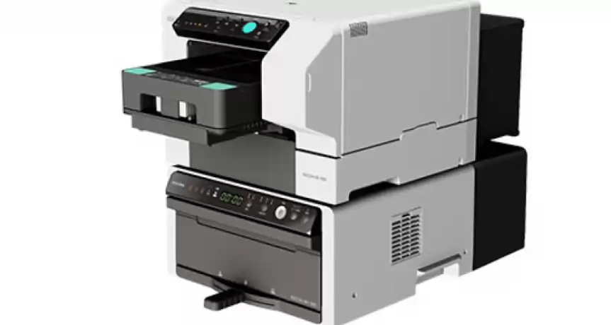 Imprimanta tricouri RICOH Ri100 completa, ca noua