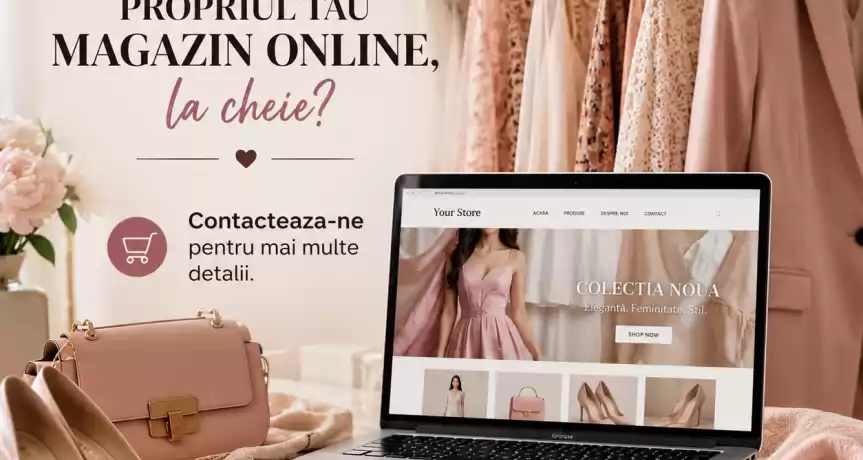 Afacere la cheie - magazin online fashion - 2.000 EUR Afacere la cheie - magazin online fashion