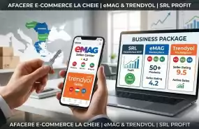Vând Afacere e-Commerce pe Profit: SRL 2017 + Con Vând Afacere e-Commerce pe Profit: SRL 2017 + Con