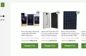 Magazin online de panouri solare