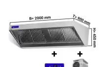 Hotă marca GGM GASTRO model WLS209M, 2 m lățime