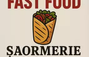 Afacere la cheie concept de shaormarie  fast food