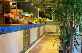 Business restaurant fast-food, delivery, terasa