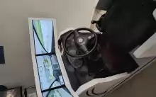 Simulator auto pretabil pentru școala de șoferi 