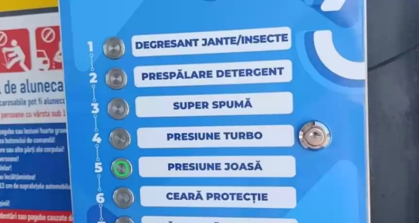 Spălătorie Auto Self-Service 4 Boxe